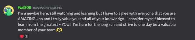 Member success story 2 - verified trading results